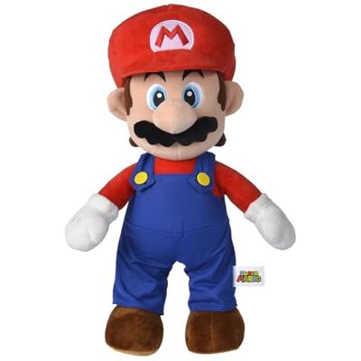 Simba NICOTOY Super Mario pluche figuur 50 cm pluche dier 50 cm, 109231013 meerkleurig Simba NICOTOY Super Mario pluche figuur 50 cm pluche dier 50 cm, 109231013 meerkleurig