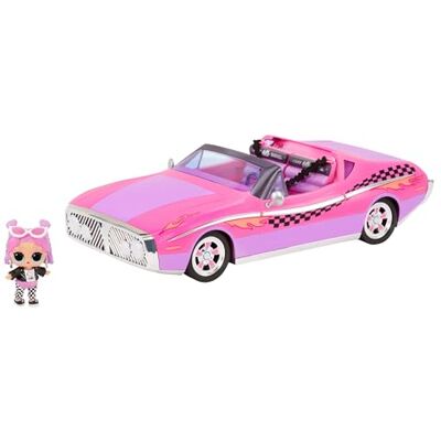 L.O.L. Surprise! O.M.G. City Cruiser Roze en paarse sportwagen met fantastische eigenschappen en een exclusieve BEEPS-pop ideaal voor kinderen vanaf 4 jaar L.O.L. Surprise! O.M.G. City Cruiser Roze en paarse sportwagen met fantastische eigenschappen en een exclusieve BEEPS-pop ideaal voor kinderen vanaf 4 jaar