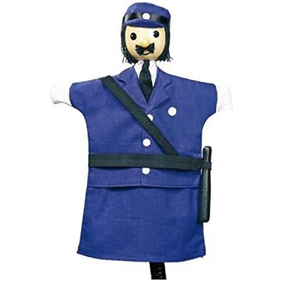 Goki 2040598 Handpop van pluche politie Goki 2040598 Handpop van pluche politie
