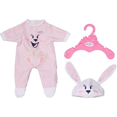 BABY born Konijnenpak 834473 accessoires voor 43 cm babypoppen met 1 romper, 1 muts en 1 kleerhanger vanaf 3 jaar BABY born Konijnenpak 834473 accessoires voor 43 cm babypoppen met 1 romper, 1 muts en 1 kleerhanger vanaf 3 jaar