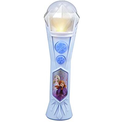 eKids Disney Frozen microfoon voor kinderen, geïntegreerde muziek en knipperlichten eKids Disney Frozen microfoon voor kinderen, geïntegreerde muziek en knipperlichten