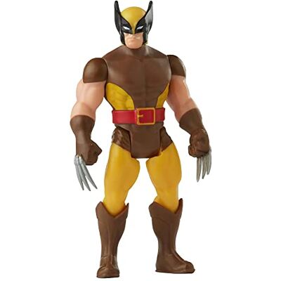 Marvel Hasbro Legends Series Retro 375 Collection, Wolverine figuur, 9,5 cm, F3810, meerkleurig Marvel Hasbro Legends Series Retro 375 Collection, Wolverine figuur, 9,5 cm, F3810, meerkleurig