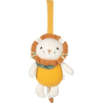 Small Foot 12773 Babyspeelgoed muziekdoos van stof "Little Lion", met ophanglus en melodie, baby's en peuters Small Foot 12773 Babyspeelgoed muziekdoos van stof "Little Lion", met ophanglus en melodie, baby's en peuters