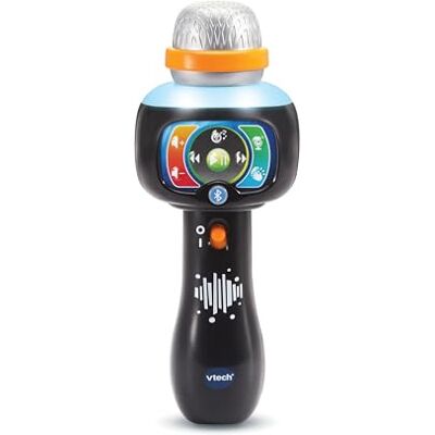 VTech Super Micro Magic'Fun, microspeelgoed, microfoon, kinderen, karaoke – 2/5 jaar – versie FR VTech Super Micro Magic'Fun, microspeelgoed, microfoon, kinderen, karaoke – 2/5 jaar – versie FR