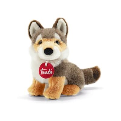 Trudi no Lobo Stelvio 52239 Taglia XS pluche speelgoed wolf 9 x 16 x 17 cm Trudi no Lobo Stelvio 52239 Taglia XS pluche speelgoed wolf 9 x 16 x 17 cm