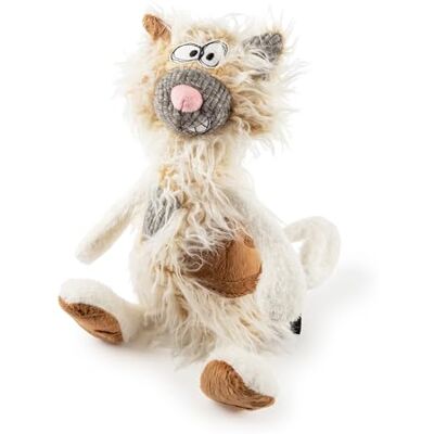 Sigikid BEASTS 38243 Kiez Miez pluche kat, kleur ecru, maat 35 cm Sigikid BEASTS 38243 Kiez Miez pluche kat, kleur ecru, maat 35 cm