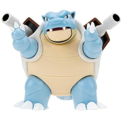 Pokémon Pokemon PKW3035 Battle Feature Figuur, Turtok, officiële beweegbare figuren, 11,5 cm Pokémon Pokemon PKW3035 Battle Feature Figuur, Turtok, officiële beweegbare figuren, 11,5 cm