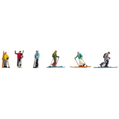 NOCH H0 15823 geschilderde ski-wandelaar NOCH H0 15823 geschilderde ski-wandelaar