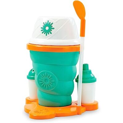 BANDAI Chillfactor CO07668 Ice Cream: maak je ijs-ijs, druk en geniet van je kinderspeelgoed voor jongens en meisjes, maak je zelfgemaakte ijs in enkele minuten BANDAI Chillfactor CO07668 Ice Cream: maak je ijs-ijs, druk en geniet van je kinderspeelgoed voor jongens en meisjes, maak je zelfgemaakte ijs in enkele minuten