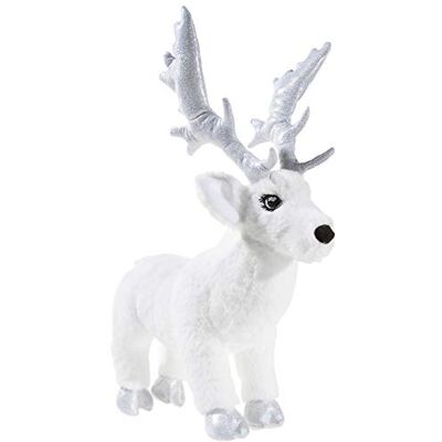 Heunec Crownie 751873 staand rendier, 30 cm, wit Heunec Crownie 751873 staand rendier, 30 cm, wit