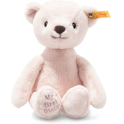 Steiff 242137 Soft Cuddly Friends My First teddybeer, 26 cm, roze, 143 g, roze Steiff 242137 Soft Cuddly Friends My First teddybeer, 26 cm, roze, 143 g, roze