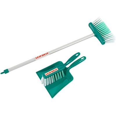 Klein Theo 6571 3-delige veegset voor kinderen met bezem, bezem en stofschep, speelgoed voor kinderen vanaf 3 jaar Klein Theo 6571 3-delige veegset voor kinderen met bezem, bezem en stofschep, speelgoed voor kinderen vanaf 3 jaar