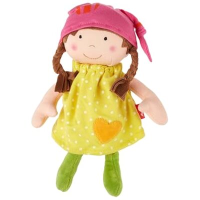 Sigikid 39411 Poupée petite poupée souple pour fille Jouet pour bébé recommandé à partir de 6 mois Jaune Sigikid 39411 Poupée petite poupée souple pour fille Jouet pour bébé recommandé à partir de 6 mois Jaune