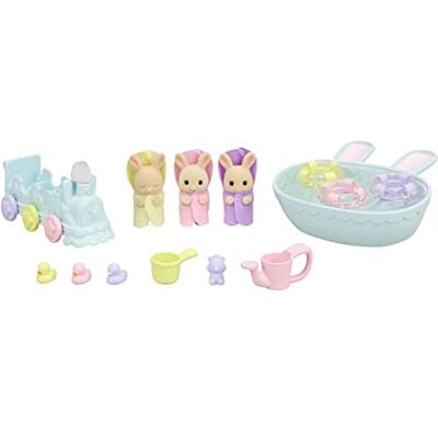 Sylvanian Families 5707 Tijd voor het baden van drielingen Poppenhuis Sylvanian Families 5707 Tijd voor het baden van drielingen Poppenhuis