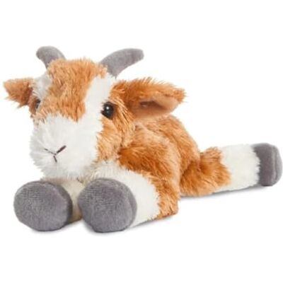 Aurora , 73903, Mini Flopsies Pickles de geit, 20 cm, pluche geit, meerkleurig Aurora , 73903, Mini Flopsies Pickles de geit, 20 cm, pluche geit, meerkleurig