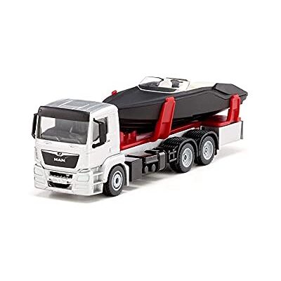 Siku 2715 Truck Wit Motorboat 1:50 Siku 2715 Truck Wit Motorboat 1:50