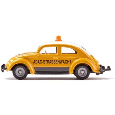 Siku 1561, VW ADAC, speelgoedauto, metaal/kunststof, geel, speelgoedauto voor kinderen, rubberen banden, daklamp Siku 1561, VW ADAC, speelgoedauto, metaal/kunststof, geel, speelgoedauto voor kinderen, rubberen banden, daklamp
