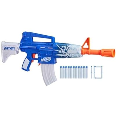 Nerf Fortnite Blue Shock dartblaster Nerf Fortnite Blue Shock dartblaster