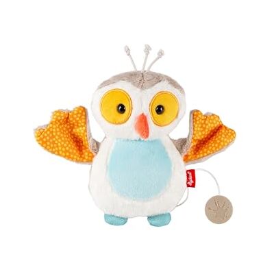 Sigikid Meisjes en jongens mini-pluche muziek, 42545, uil, klein Sigikid Meisjes en jongens mini-pluche muziek, 42545, uil, klein