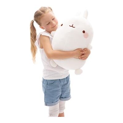 NICI 47750 Pluche dier Konijn Molang 48 cm Knuffels voor meisjes, jongens en baby's Knuffeldier om te knuffelen en te spelen pluche dieren, wit NICI 47750 Pluche dier Konijn Molang 48 cm Knuffels voor meisjes, jongens en baby's Knuffeldier om te knuffelen en te spelen pluche dieren, wit
