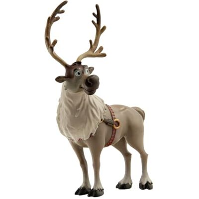 Bullyland 13514 Figurine Walt Disney Frozen 2, Sven, ca. 12 cm hoog, handgeschilderd figuur, PVC-vrij, voor kinderen om fantasierijk te spelen, 13514, meerkleurig Bullyland 13514 Figurine Walt Disney Frozen 2, Sven, ca. 12 cm hoog, handgeschilderd figuur, PVC-vrij, voor kinderen om fantasierijk te spelen, 13514, meerkleurig