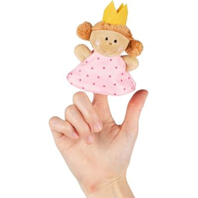 Sigikid 43006 Pluche vingerpop om op de vinger te klikken voor kinderen vanaf 6 maanden, roze, 10 cm Sigikid 43006 Pluche vingerpop om op de vinger te klikken voor kinderen vanaf 6 maanden, roze, 10 cm