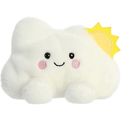 Aurora , 33576, Palm Pals Summer Cloud 12,7 cm, wit pluche dier Aurora , 33576, Palm Pals Summer Cloud 12,7 cm, wit pluche dier