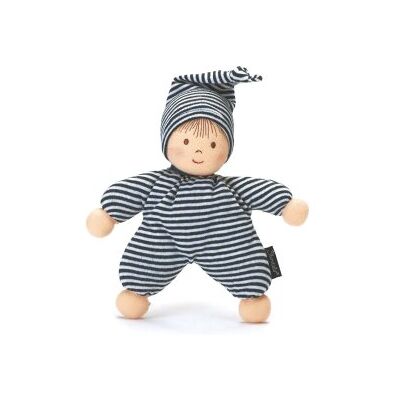 Sterntaler Heiko pop, geïntegreerde rammelaar, voor baby's vanaf de geboorte, 23 cm, zwart/wit Sterntaler Heiko pop, geïntegreerde rammelaar, voor baby's vanaf de geboorte, 23 cm, zwart/wit