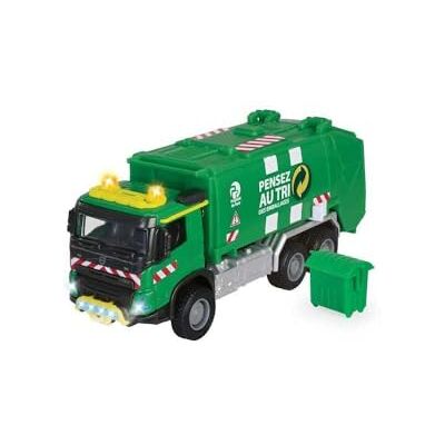 Majorette Grand Series – Volvo vrachtwagen afvalemmer – 19 cm (schaal 1/43. – geluiden en lichten – vanaf 3 jaar – 213743000002, groen Majorette Grand Series – Volvo vrachtwagen afvalemmer – 19 cm (schaal 1/43. – geluiden en lichten – vanaf 3 jaar – 213743000002, groen