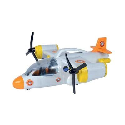 Simba Brandweerman Sam reddingsvliegtuig, 109252615038, 3 jaar, 42 cm, met launcherfunctie, met licht en geluiden, lier, achterklep Simba Brandweerman Sam reddingsvliegtuig, 109252615038, 3 jaar, 42 cm, met launcherfunctie, met licht en geluiden, lier, achterklep
