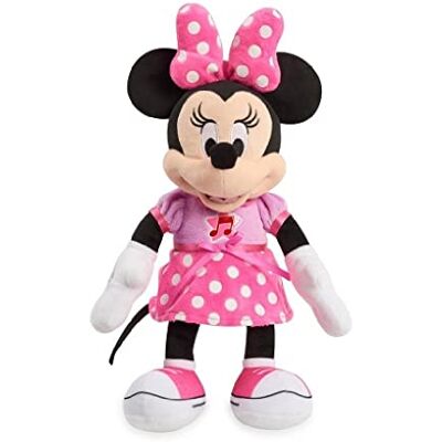 Giochi Preziosi DISNEY MICKEY en MINNIE MINNIE, muziekknuffel, met geluids- en lichtfuncties, 30 cm, speelgoed voor kinderen vanaf 3 jaar, MCN21 Giochi Preziosi DISNEY MICKEY en MINNIE MINNIE, muziekknuffel, met geluids- en lichtfuncties, 30 cm, speelgoed voor kinderen vanaf 3 jaar, MCN21