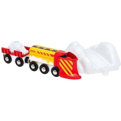 Brio World 33606 Sneeuwploeg Trein Voor houten treinbaan Magneetbevestigingssysteem Speelgoed voor jongens en meisjes vanaf 3 jaar Brio World 33606 Sneeuwploeg Trein Voor houten treinbaan Magneetbevestigingssysteem Speelgoed voor jongens en meisjes vanaf 3 jaar
