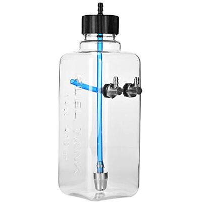 DEWIN RC Brandstoftank, Afstandsbediening Model Accessoires Onderdelen, Transparante Plastic Olie Tank, voor RC Vliegtuig (Capaciteit: 410 ml) DEWIN RC Brandstoftank, Afstandsbediening Model Accessoires Onderdelen, Transparante Plastic Olie Tank, voor RC Vliegtuig (Capaciteit: 410 ml)