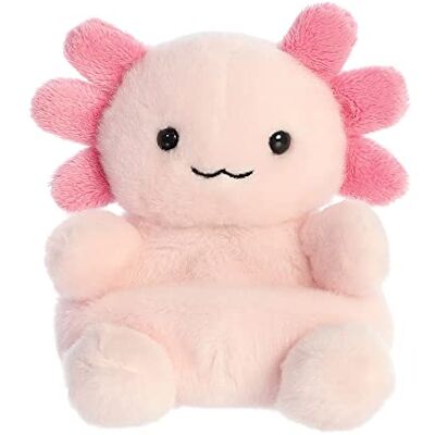 Aurora , 33675 Palm Pals Ax Axolotl pluche dier, roze, 13 cm Aurora , 33675 Palm Pals Ax Axolotl pluche dier, roze, 13 cm