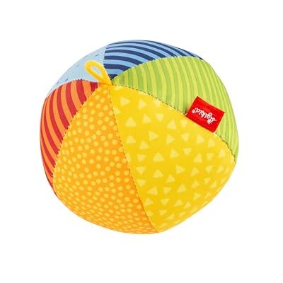 Sigikid PlayQ Zachte bal voor meisjes en jongens vanaf 3 maanden, meerkleurig Sigikid PlayQ Zachte bal voor meisjes en jongens vanaf 3 maanden, meerkleurig
