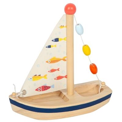 small foot Waterspeelgoed, zeilboot, grote oceaan, voor bad of buiten, kinderen vanaf 2 jaar, 12824 small foot Waterspeelgoed, zeilboot, grote oceaan, voor bad of buiten, kinderen vanaf 2 jaar, 12824