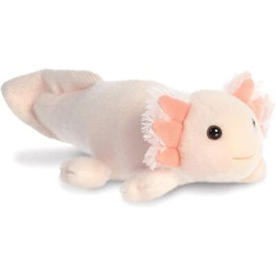 Aurora World , 31861, Mini Flopsie Axel Axolotl, 20,5 cm, ecologische plaat, roze, roze Aurora World , 31861, Mini Flopsie Axel Axolotl, 20,5 cm, ecologische plaat, roze, roze