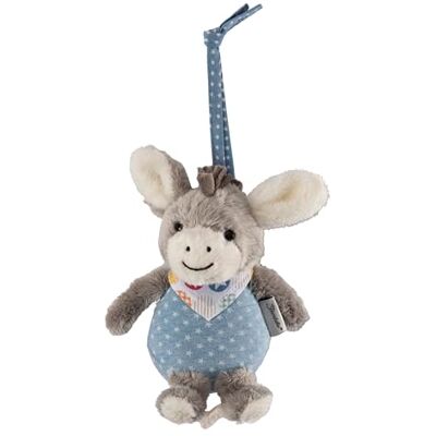 Sterntaler Muzikale knuffel, Emmi Ezel, Geïntegreerd muziekmechanisme, Grootte: S, Lichtblauw/Grijs Sterntaler Muzikale knuffel, Emmi Ezel, Geïntegreerd muziekmechanisme, Grootte: S, Lichtblauw/Grijs