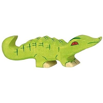 Goki Holztiger 80175 Figuur Krokodil, klein Goki Holztiger 80175 Figuur Krokodil, klein