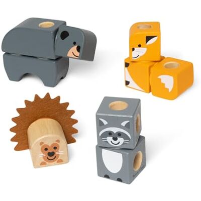 Melissa & Doug MDT Blockables Waldtierfreunde Set Melissa & Doug MDT Blockables Waldtierfreunde Set