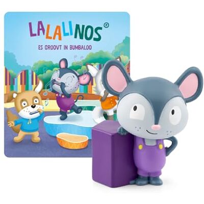 tonies Luisterfiguur voor Toniebox, Lalalinos Il groovt in Bumbaloo, audiospel met liedjes voor kinderen vanaf 3 jaar, speeltijd ca. 45 minuten tonies Luisterfiguur voor Toniebox, Lalalinos Il groovt in Bumbaloo, audiospel met liedjes voor kinderen vanaf 3 jaar, speeltijd ca. 45 minuten