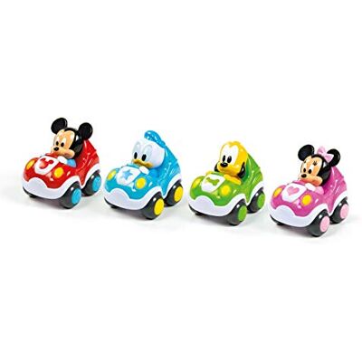 Clementoni 17166 Disney Auto met ruggreep, 1 stuk, gesorteerd model Clementoni 17166 Disney Auto met ruggreep, 1 stuk, gesorteerd model