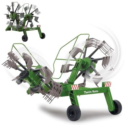 Jamara RASTRILLO Twin Para Tractor-RC 1:16 Roto Hark voor Fendt, 412411, meerkleurig, eenheidsmaat Jamara RASTRILLO Twin Para Tractor-RC 1:16 Roto Hark voor Fendt, 412411, meerkleurig, eenheidsmaat