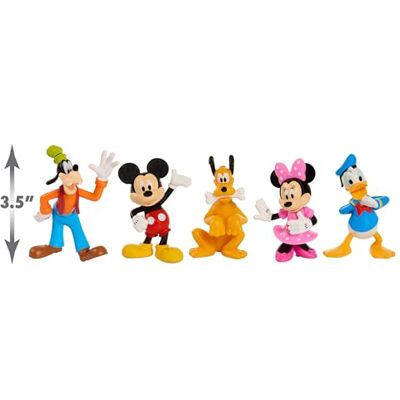 Just Play Disney Junior Mickey Mouse verzamelfiguren, 5 figuren, verzamelfiguren, 7,6 cm hoog, speelgoed voor kinderen vanaf 3 jaar Just Play Disney Junior Mickey Mouse verzamelfiguren, 5 figuren, verzamelfiguren, 7,6 cm hoog, speelgoed voor kinderen vanaf 3 jaar