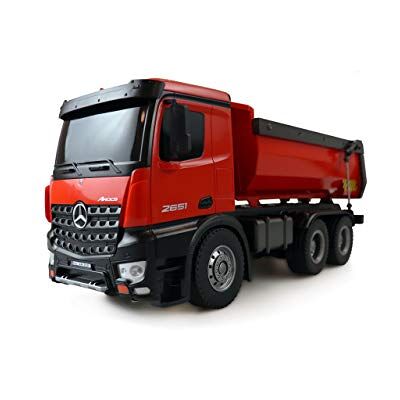 Amewi 22407 Mercedes Benz Arocs elektrische RC-vrachtwagen klaar voor gebruik (RTR) met accu en oplader Amewi 22407 Mercedes Benz Arocs elektrische RC-vrachtwagen klaar voor gebruik (RTR) met accu en oplader