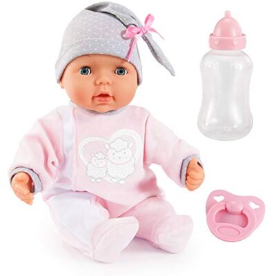 Bayer Design 93829AA Pop met met fles en fopspeen Bayer Design 93829AA Pop met met fles en fopspeen
