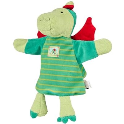 Sterntaler Handpop Dragon 31 x 27 x 10 cm, groen Sterntaler Handpop Dragon 31 x 27 x 10 cm, groen