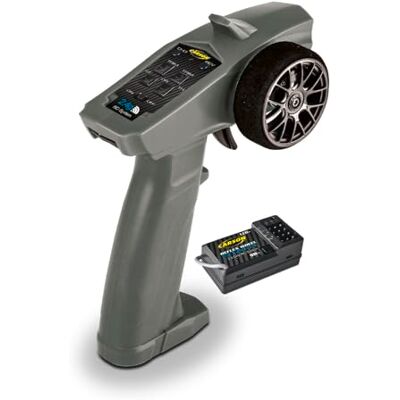 Carson 500500109 Reflex Wheel Start Radio 2,4 G grijs afstandsbediening 2,4 GHz modelbouw, accessoires, ontvanger, radiografisch bestuurbare radio, afstandsbediening 2,4 GHz, trimfunctie Carson 500500109 Reflex Wheel Start Radio 2,4 G grijs afstandsbediening 2,4 GHz modelbouw, accessoires, ontvanger, radiografisch bestuurbare radio, afstandsbediening 2,4 GHz, trimfunctie
