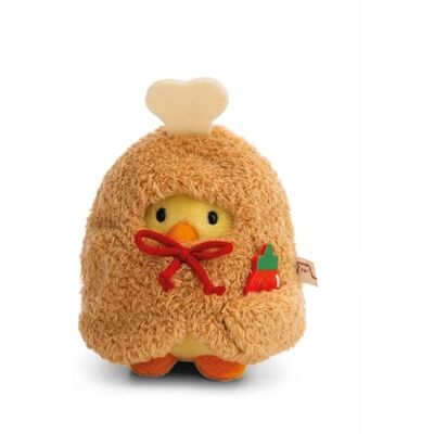 NICI Tschieps Knuffelset 8 cm met chilisaus & kippendijkostuum in geschenkdoos geel zacht pluche, schattig om te knuffelen en te spelen, voor kinderen en volwassenen 61653 NICI Tschieps Knuffelset 8 cm met chilisaus & kippendijkostuum in geschenkdoos geel zacht pluche, schattig om te knuffelen en te spelen, voor kinderen en volwassenen 61653