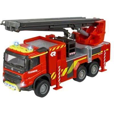 Majorette Grand Series SOS FMX 213713000 brandweerladder, drukgegoten, eenheidsmaat Majorette Grand Series SOS FMX 213713000 brandweerladder, drukgegoten, eenheidsmaat